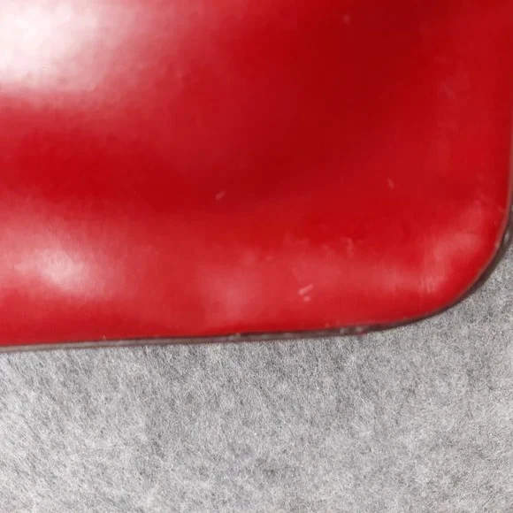 VTG Y2K Kenneth Cole Leather Shoulder Bag Red Purse Demi Zipper New York Stamped - Picture 12 of 15